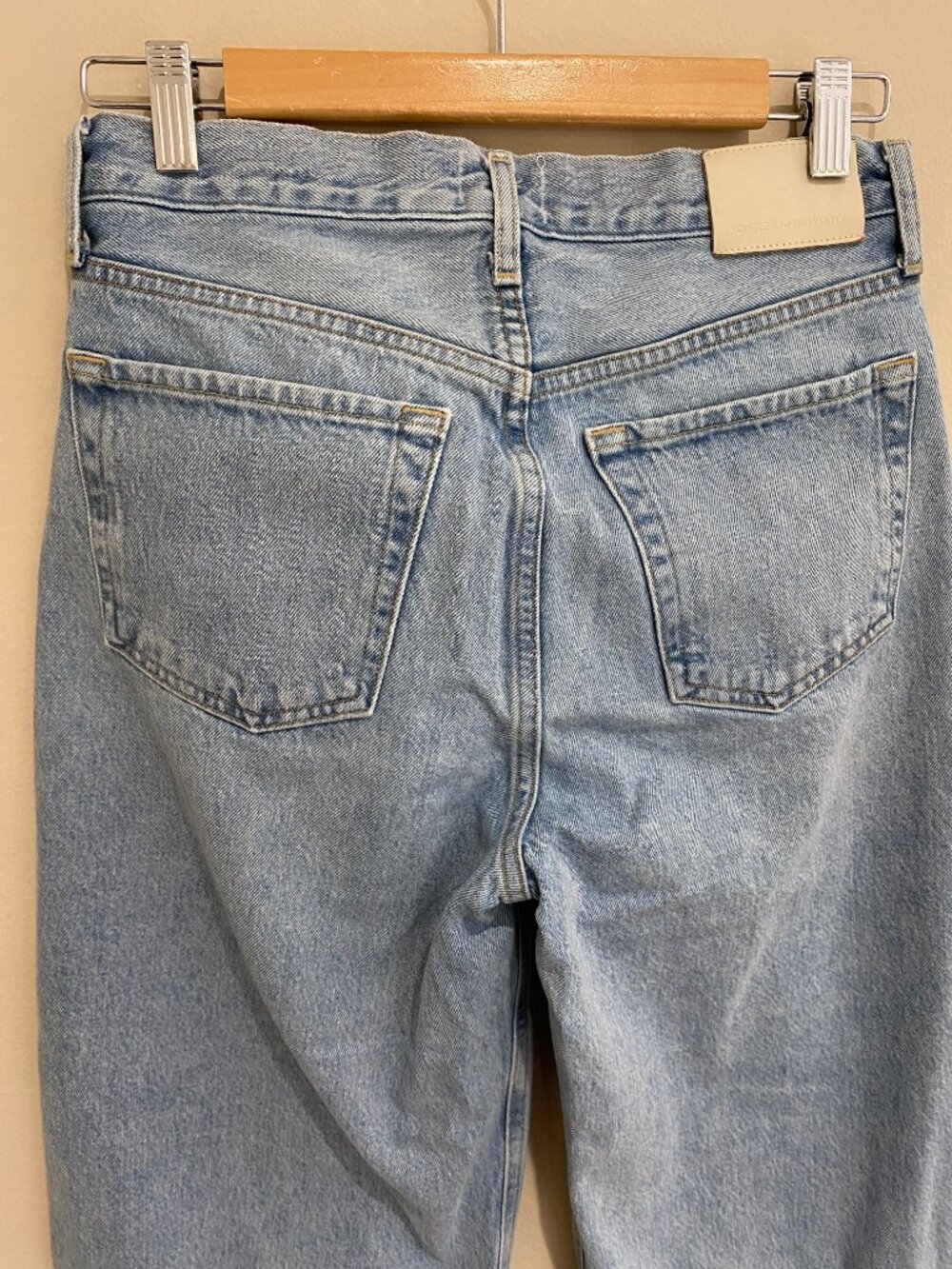 Citizens of Humanity Miro Relaxed Wide Jeans Barrel Curved Tapered Gemini 25 - Picture 5 of 14